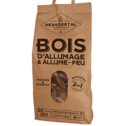 bois d-allumage et allume feu - neandertal